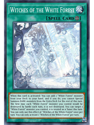 Witch of the White Forest - ALIN-EN058 - Ultra Rare 1st Edition