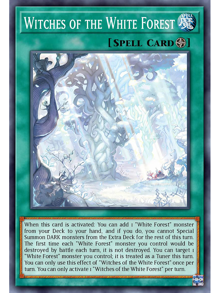 Witch of the White Forest - ALIN-EN058 - Ultra Rare 1st Edition 1