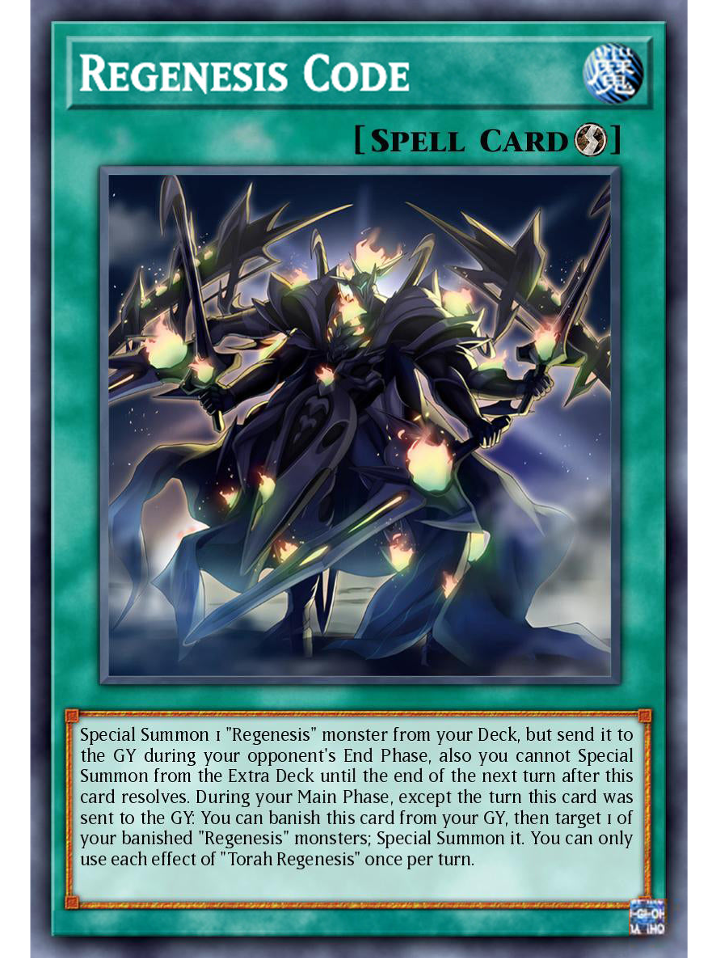 Regenesis Code - ALIN-EN060 - Super Rare 1st Edition 1