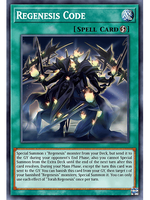 Regenesis Code - ALIN-EN060 - Super Rare 1st Edition