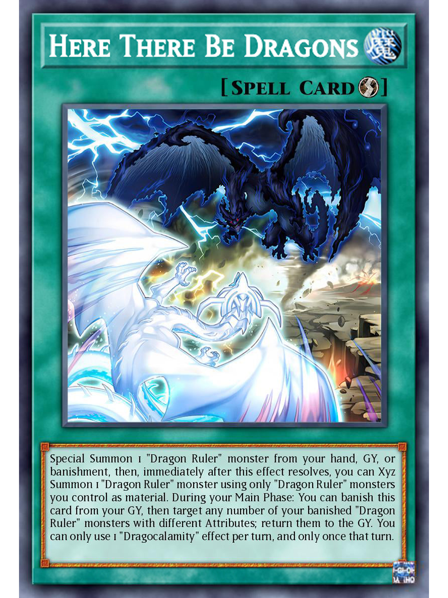 Here There Be Dragons - ALIN-EN061 - Common 1st Edition 1