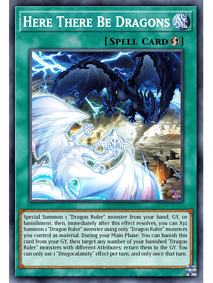 Here There Be Dragons - ALIN-EN061 - Common 1st Edition