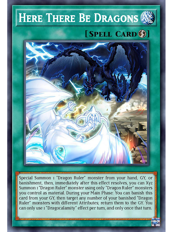 Here There Be Dragons - ALIN-EN061 - Common 1st Edition 1