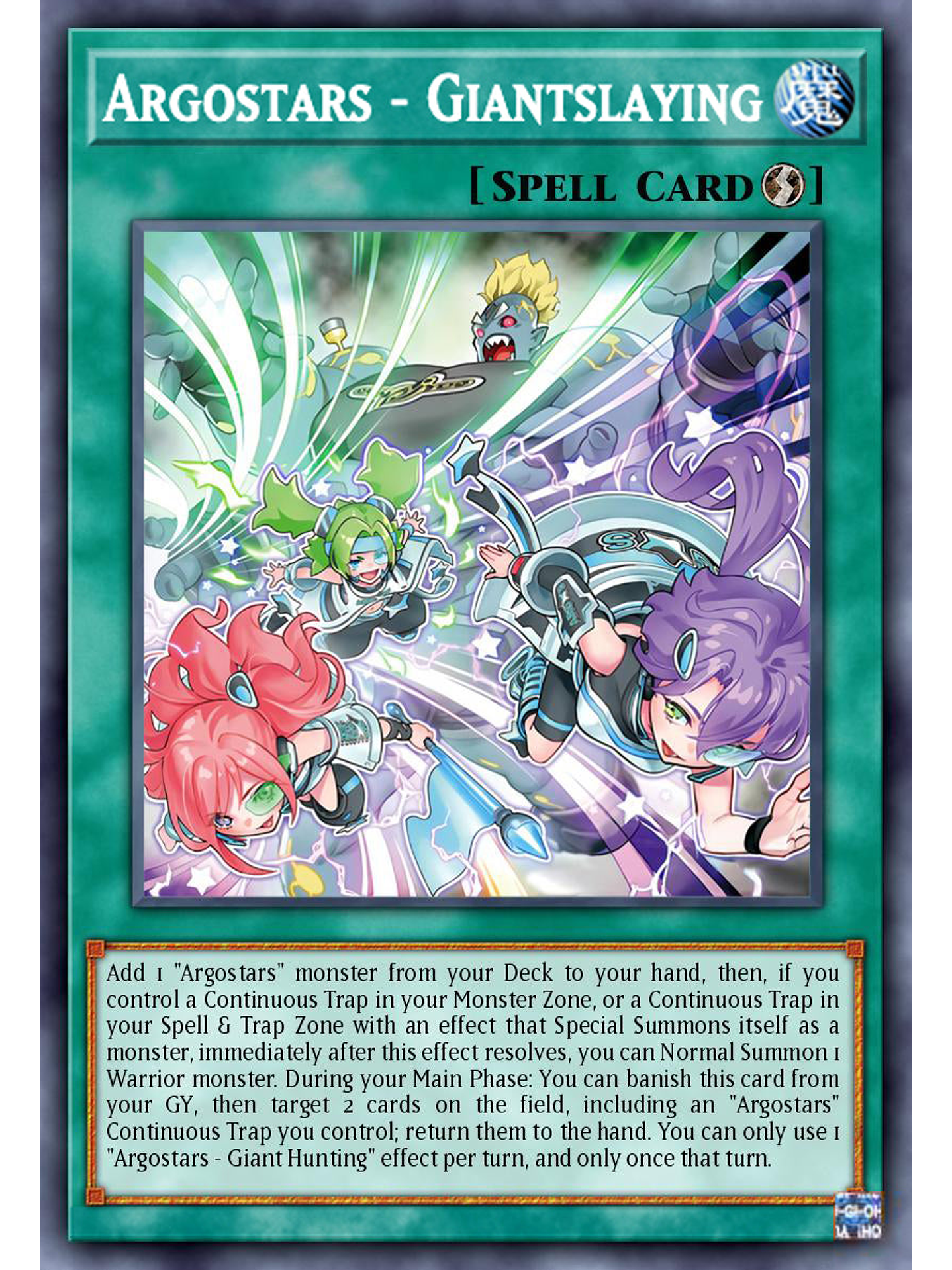 Argostars - Giantslaying - ALIN-EN062 - Super Rare 1st Edition 1