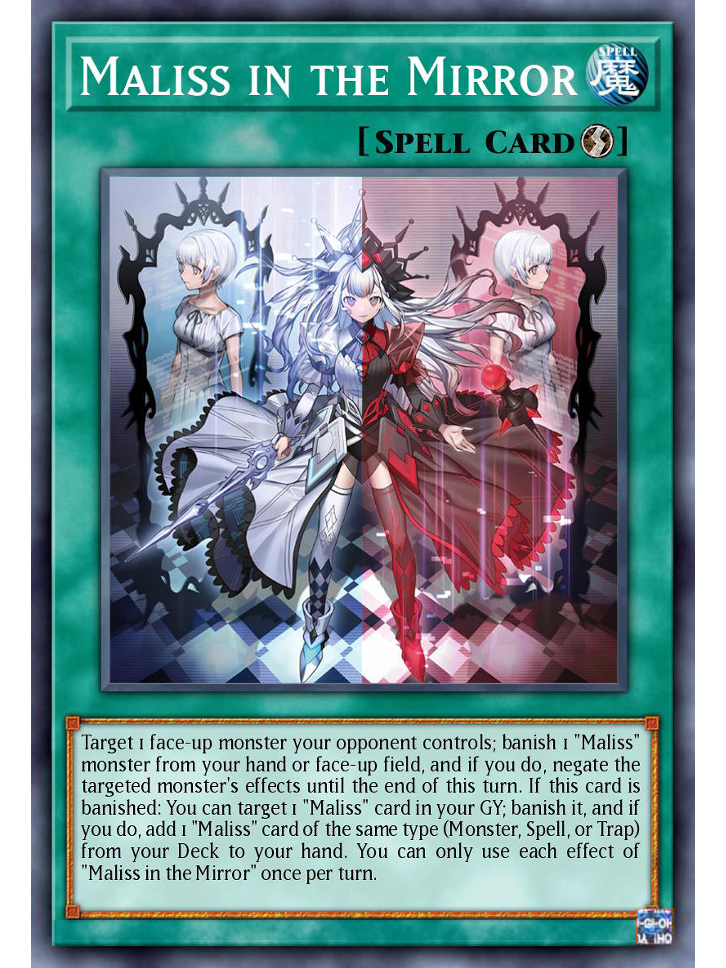 Maliss in the Mirror - ALIN-EN064 - Super Rare 1st Edition 1