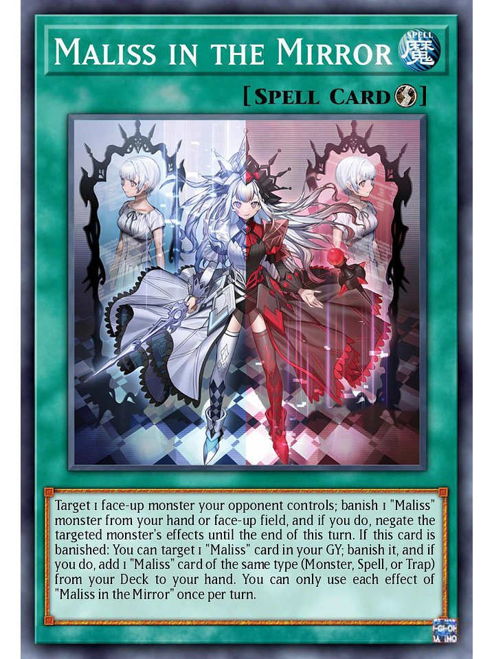 Maliss in the Mirror - ALIN-EN064 - Super Rare 1st Edition 1