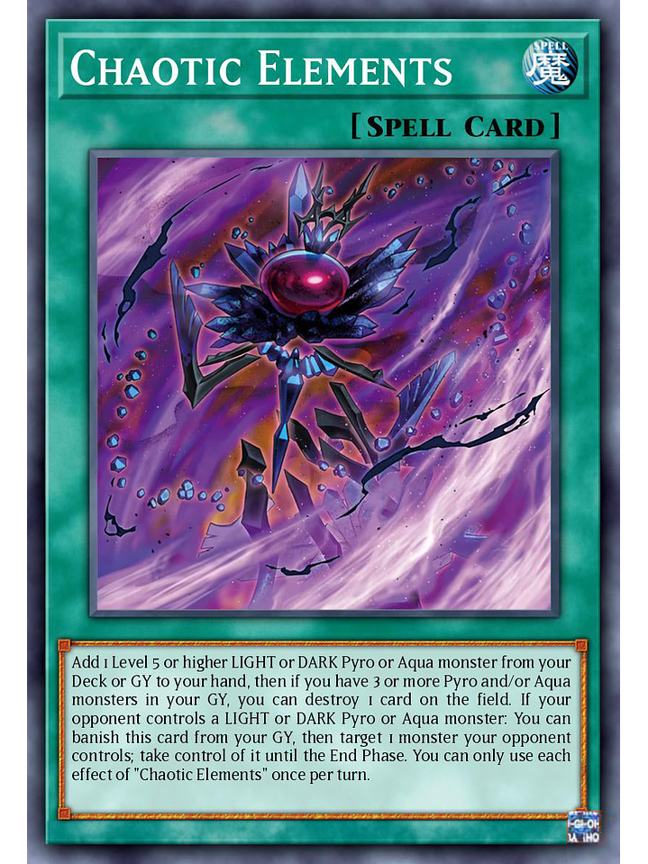 Chaotic Elements - ALIN-EN067 - Common 1st Edition 1