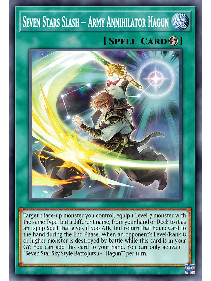 Seven Stars Slash - Army Annihilator Hagun - ALIN-EN069 - Common 1st Edition 1