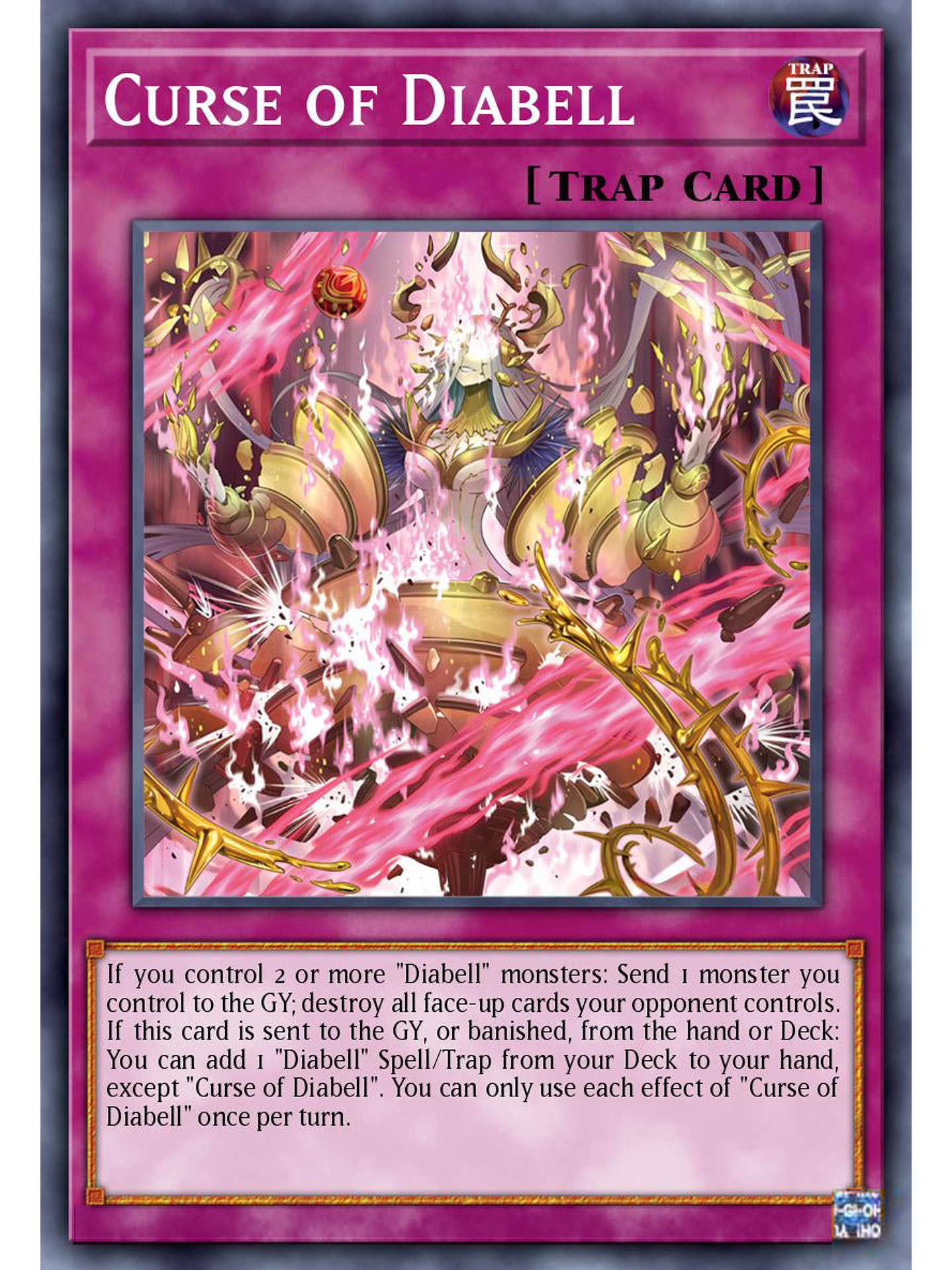 Curse of Diabell - ALIN-EN072 - Common 1st Edition 1