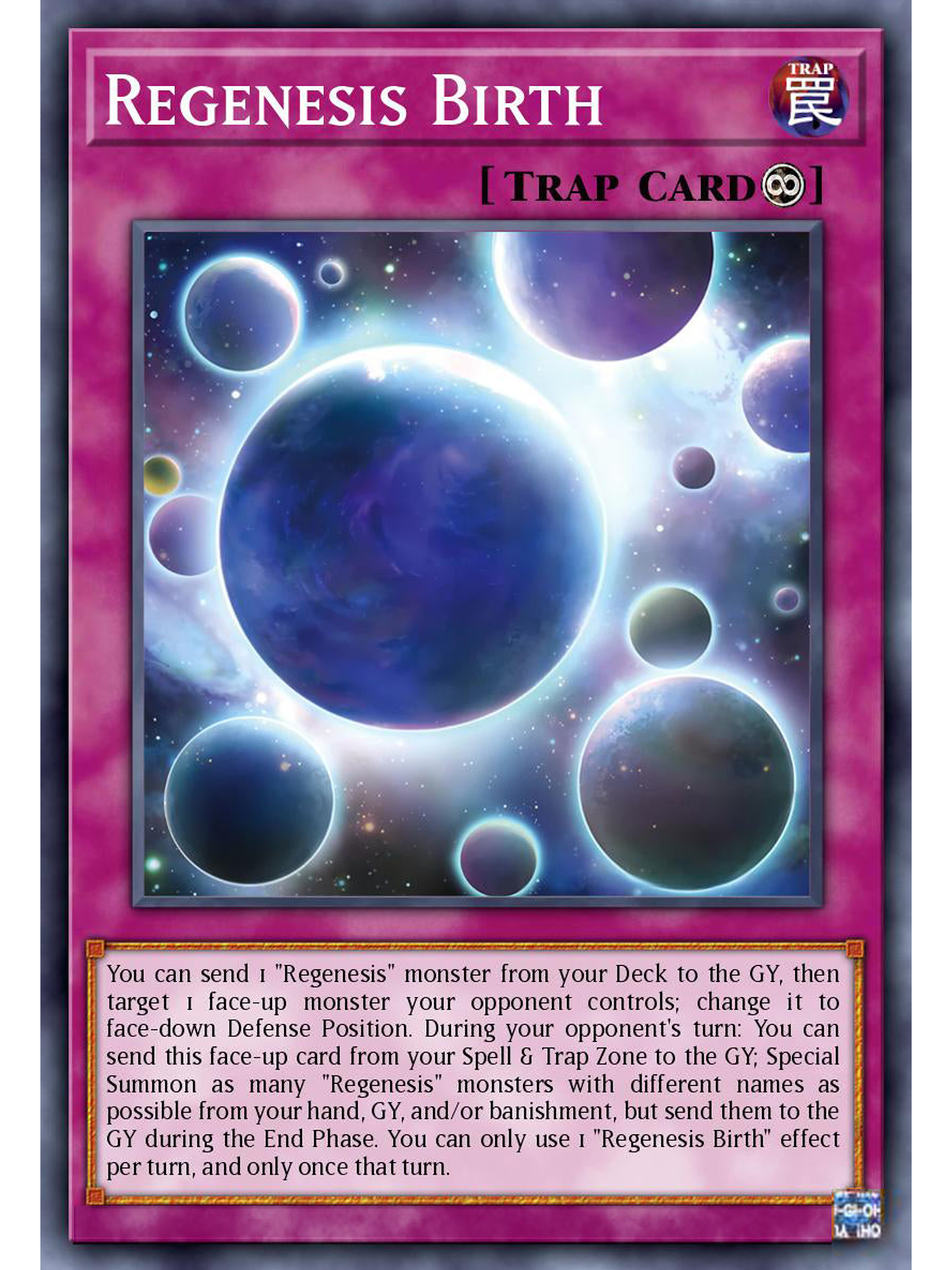 Regenesis Birth - ALIN-EN074 - Common 1st Edition 1