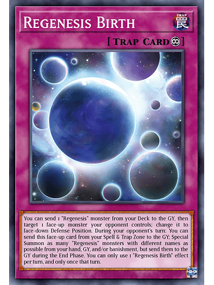 Regenesis Birth - ALIN-EN074 - Common 1st Edition