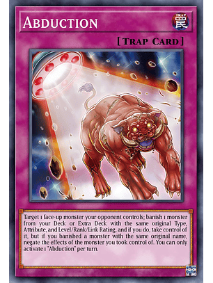 Abduction - ALIN-EN080 - Super Rare 1st Edition