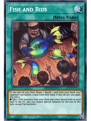 Fish and Bids - ALIN-EN086 - Common 1st Edition