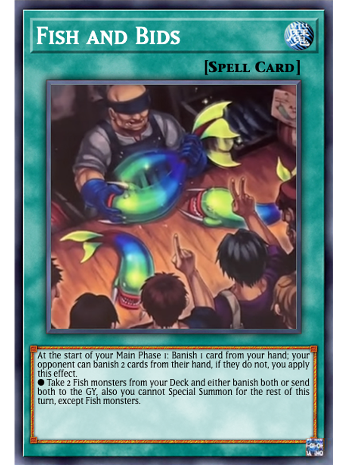 Fish and Bids - ALIN-EN086 - Common 1st Edition 1