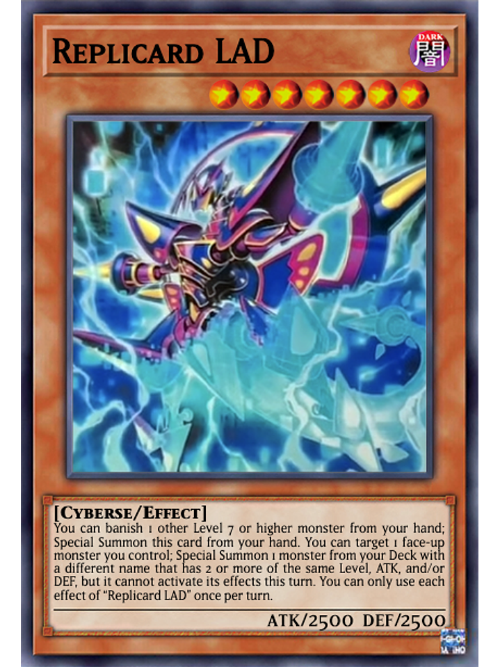 Replicard LAD - ALIN-EN087 - Super Rare 1st Edition 1