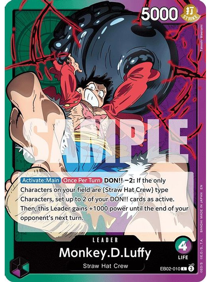 EB02-010 L Monkey.D.Luffy (010) 1