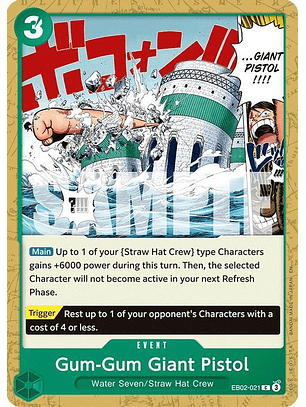 EB02-021 C Gum-Gum Giant Pistol