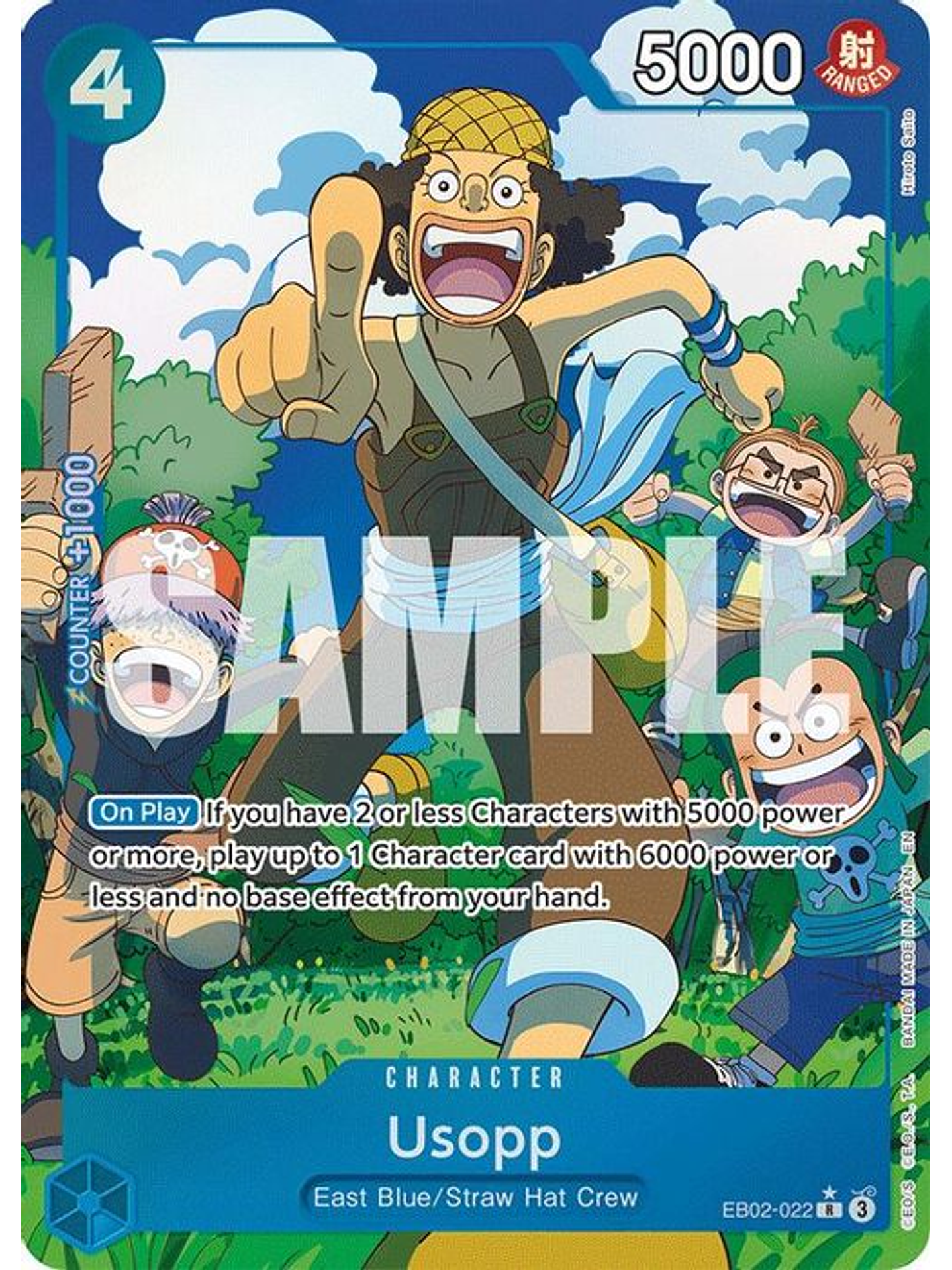 EB02-022 (Alternate Art) Usopp 1