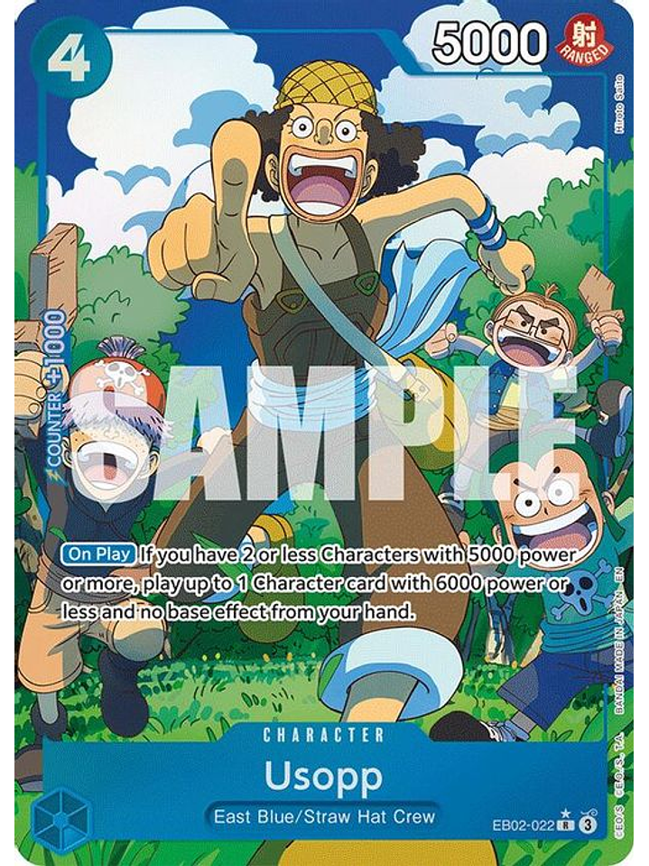EB02-022 (Alternate Art) Usopp 1