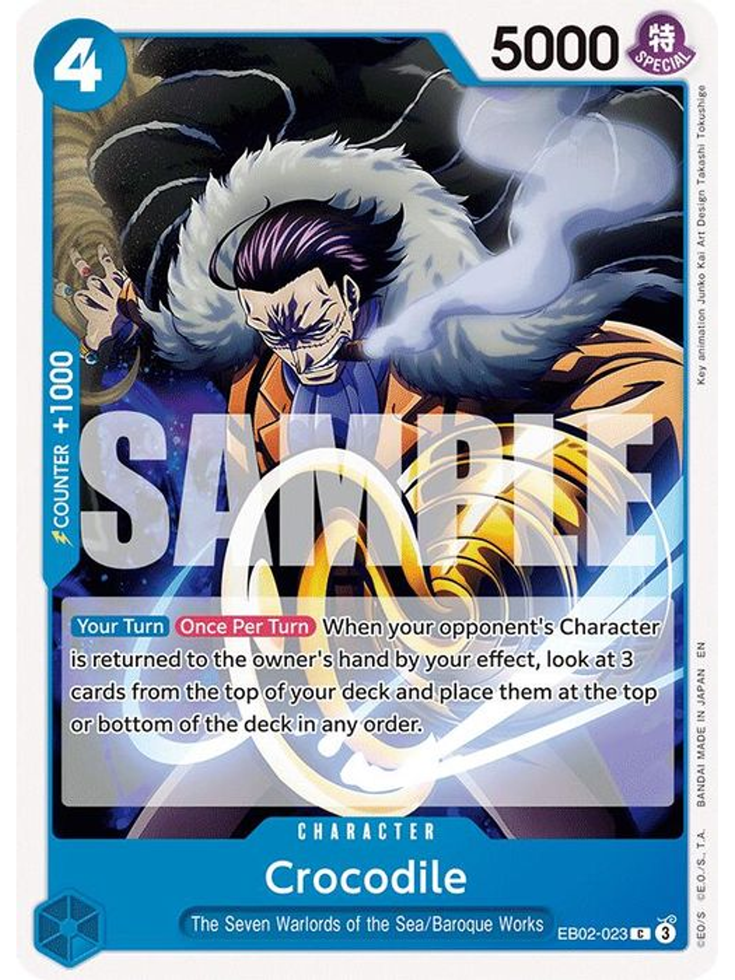EB02-023 C Crocodile 1