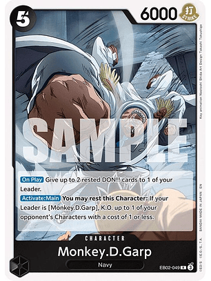 EB02-049 R Monkey.D.Garp