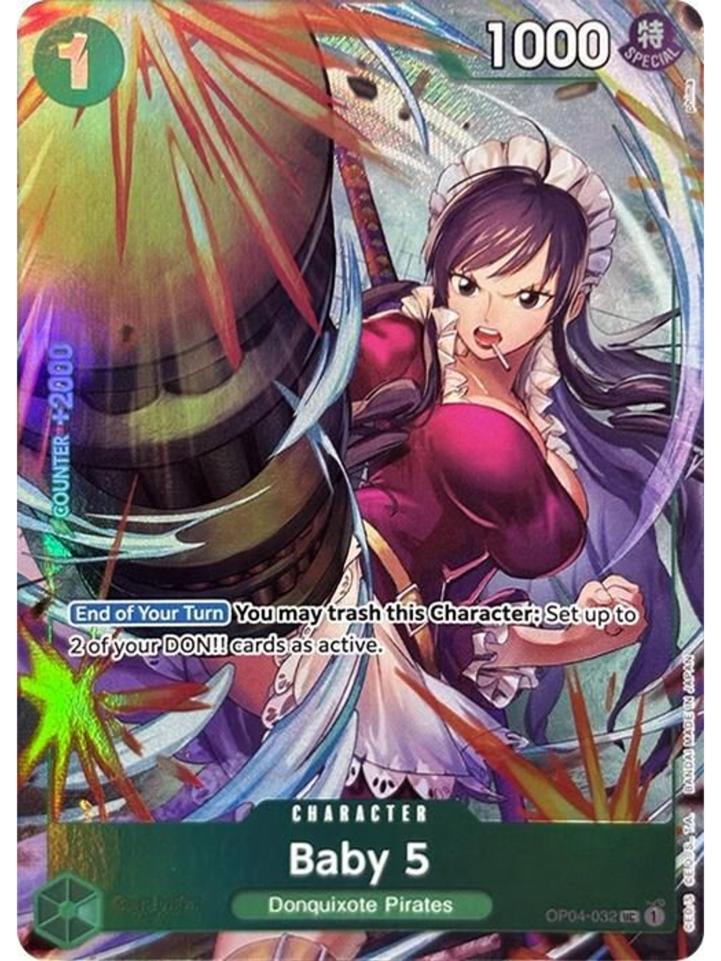 OP04-032 (Alternate Art) Baby 5 1