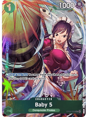 OP04-032 (Alternate Art) Baby 5