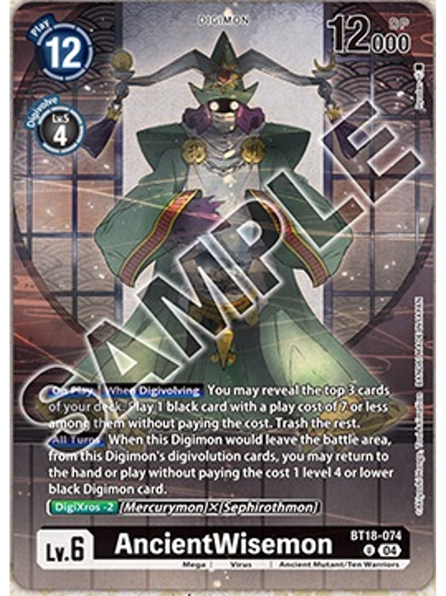 BT18-074 (Alternate Art) AncientWisemon 1