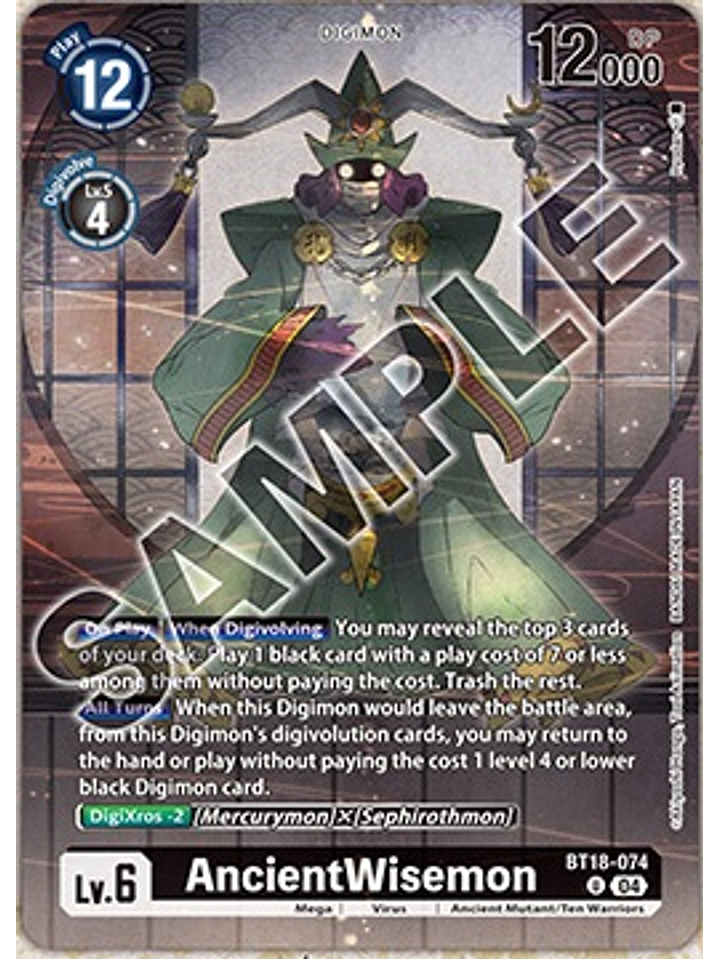 BT18-074 (Alternate Art) AncientWisemon 1