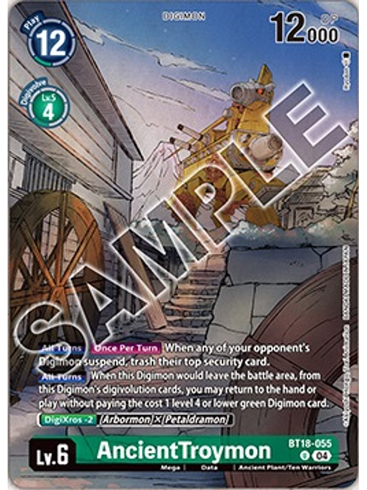 BT18-055 (Alternate Art) AncientTroymon 1