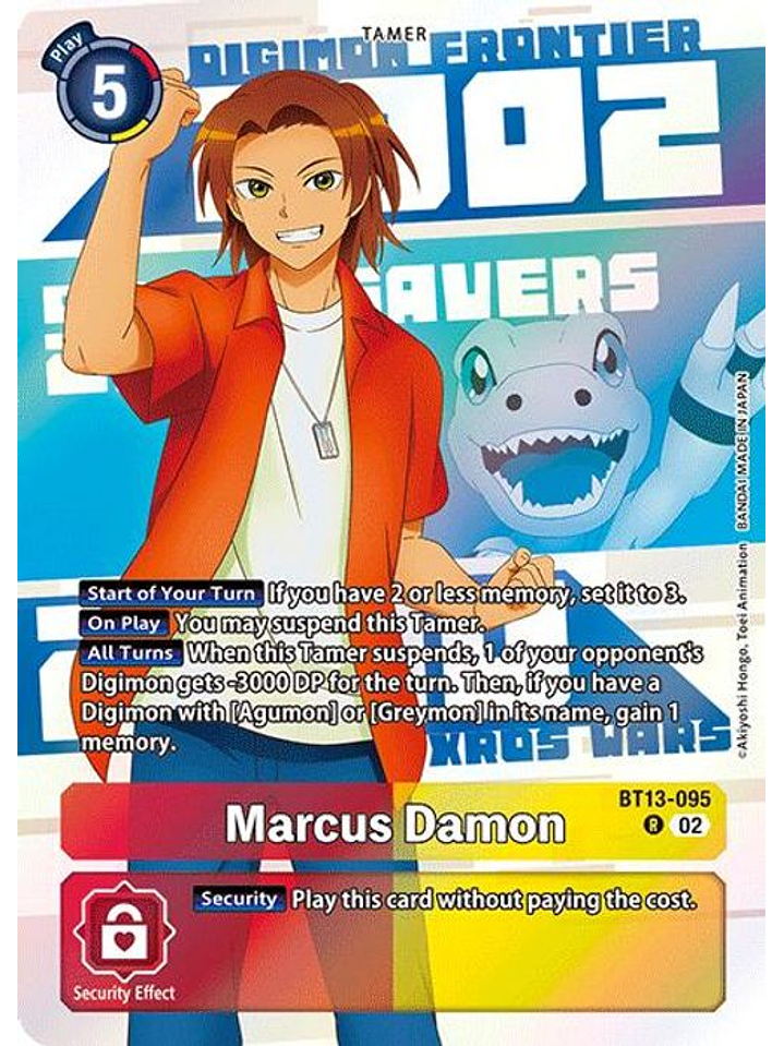 BT13-095 (Alternate Art) Marcus Damon 1