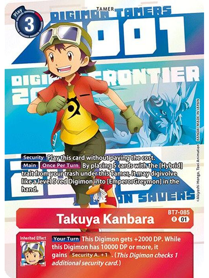 BT7-085 (Alternate Art) Takuya Kanbara 1