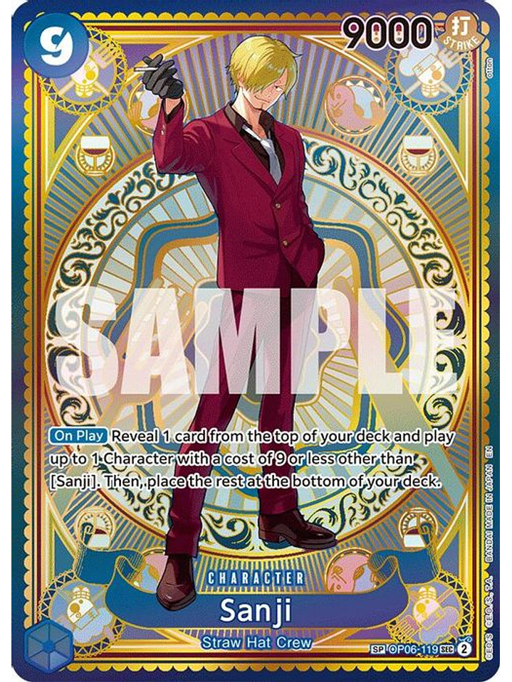 OP06-119 (Special Rare) Sanji (SP) 1
