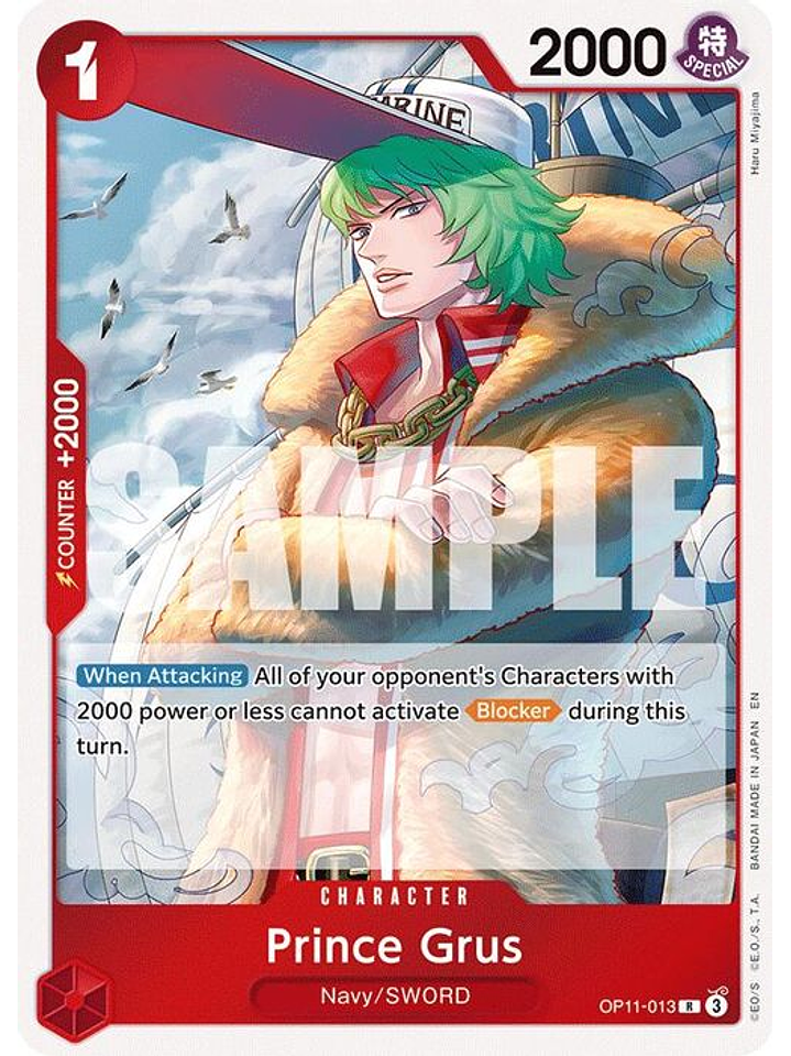 OP11-013 R Prince Grus 1
