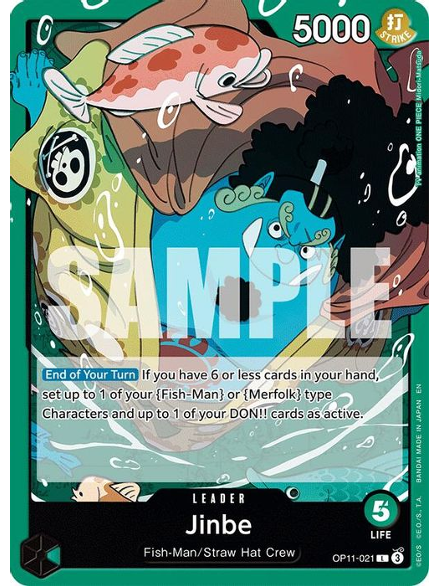 OP11-021 L Jinbe (021) 1