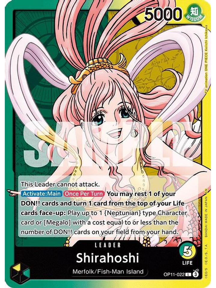 OP11-022 L Shirahoshi (022) 1