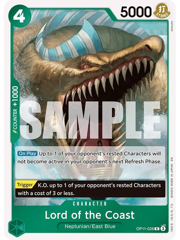 OP11-028 R Lord of the Coast 1