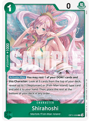 OP11-030 R Shirahoshi (030)