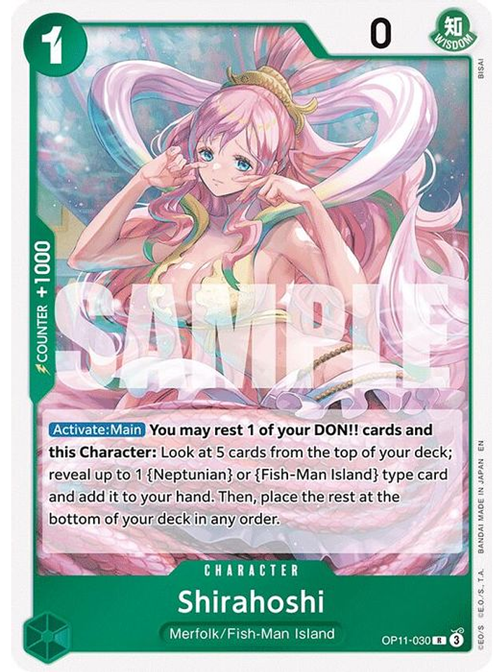 OP11-030 R Shirahoshi (030) 1