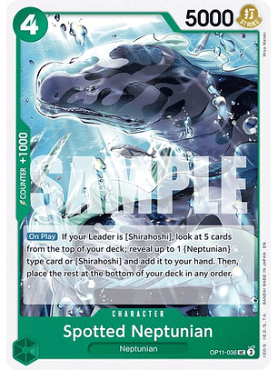 OP11-036 U Spotted Neptunian