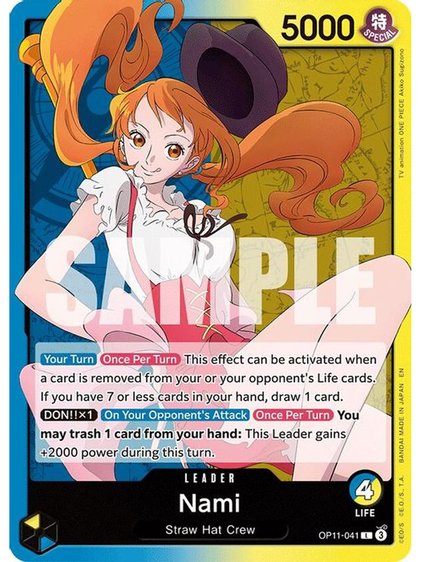 OP11-041 L Nami (041) 1