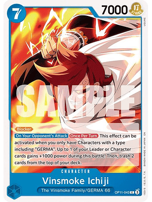 OP11-043 C Vinsmoke Ichiji