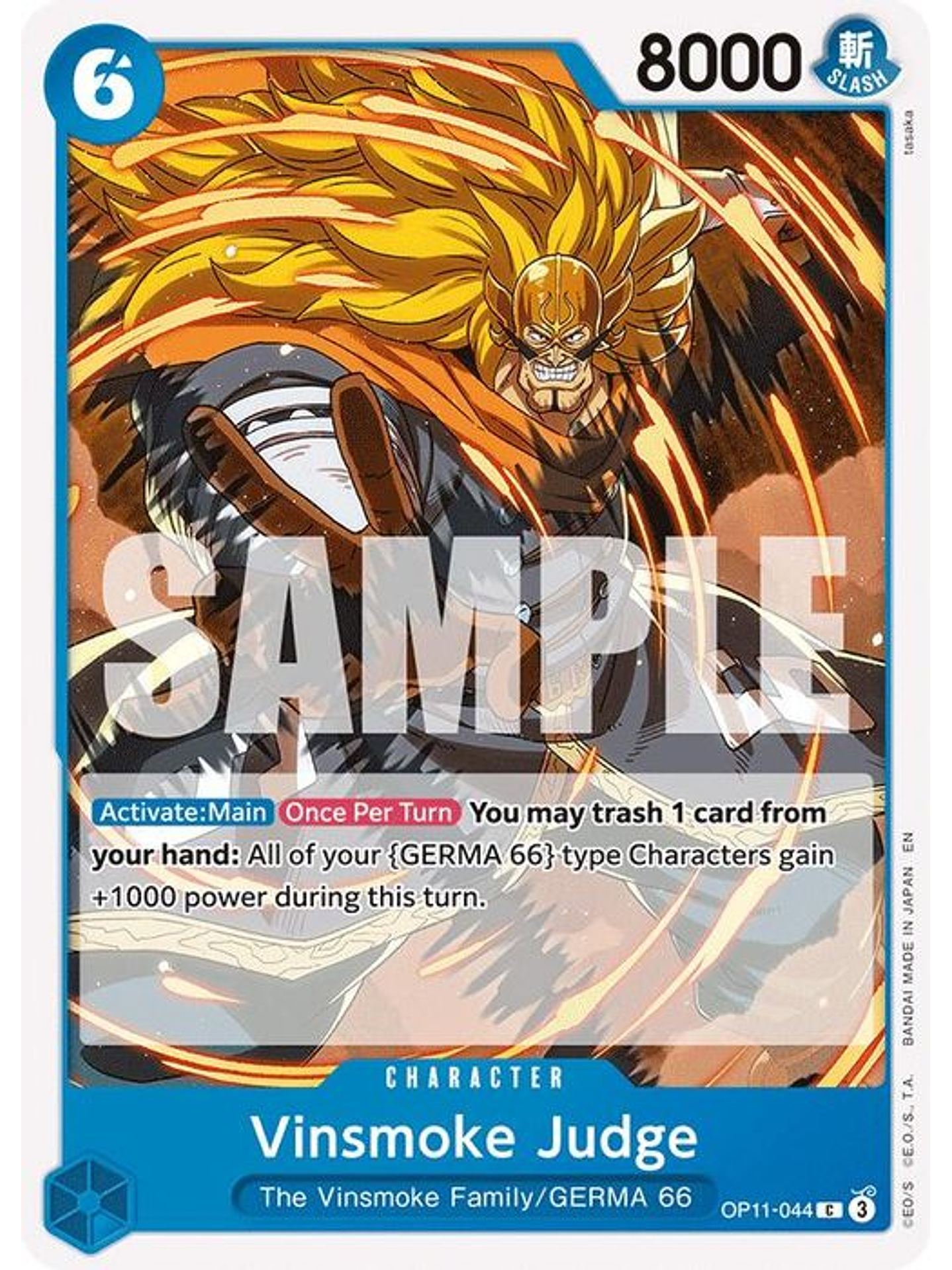 OP11-044 C Vinsmoke Judge 1