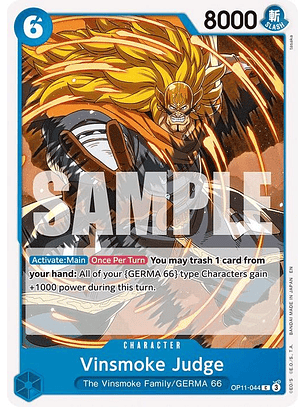 OP11-044 C Vinsmoke Judge