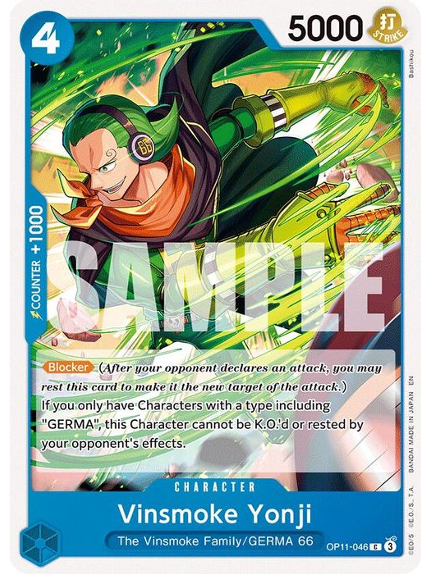 OP11-046 C Vinsmoke Yonji 1