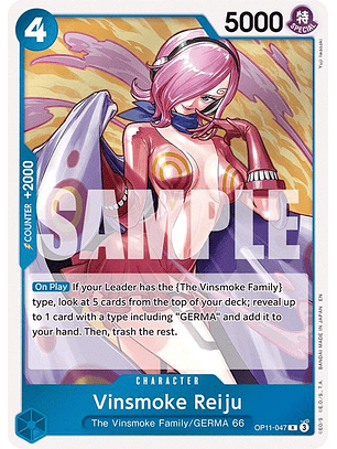 OP11-047 R Vinsmoke Reiju
