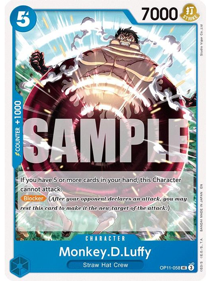 OP11-058 U Monkey.D.Luffy (058) 1