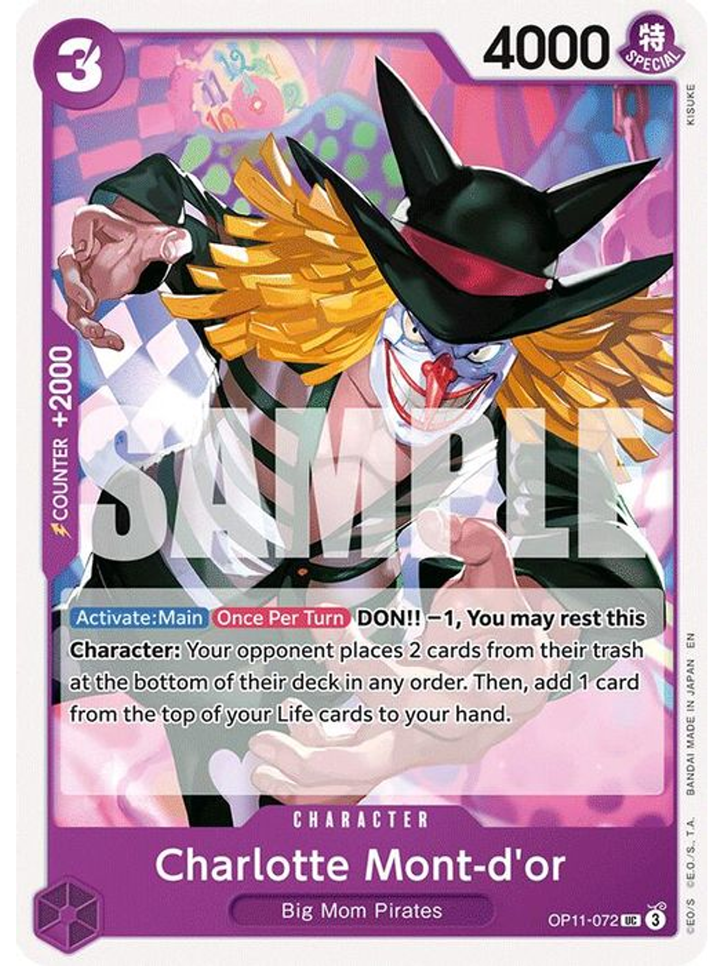 OP11-072 U Charlotte Mont-d'or 1