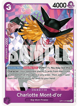 OP11-072 U Charlotte Mont-d'or