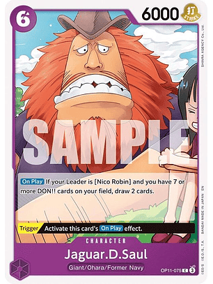 OP11-075 C Jaguar.D.Saul